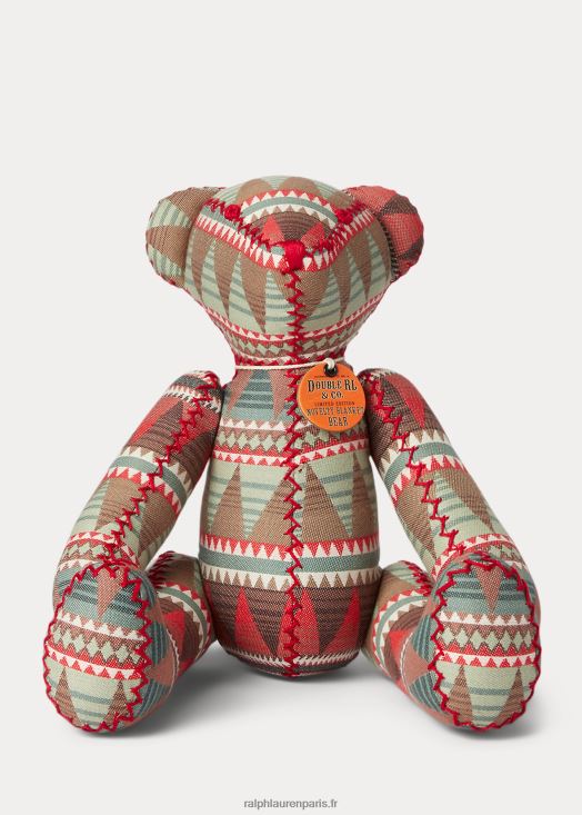 ours jacquard en édition limitée 46T60T2791 Hommes Ralph Lauren multicolore rouge