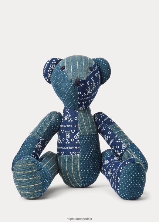 ours patchwork en édition limitée 46T60T8839 Hommes Ralph Lauren indigo/crème