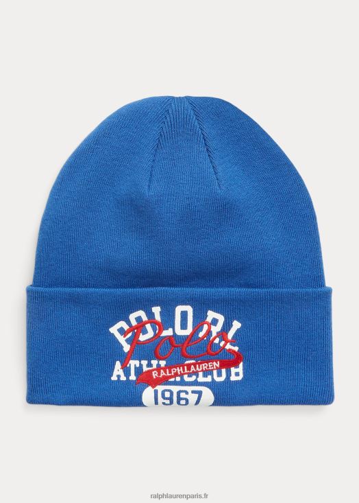 bonnet en coton à logo superposé 46T60T2467 Hommes Ralph Lauren patrimoine royal