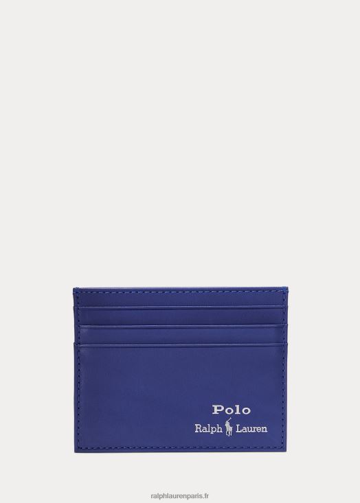 porte-cartes en cuir 46T60T2409 Hommes Ralph Lauren patrimoine royal