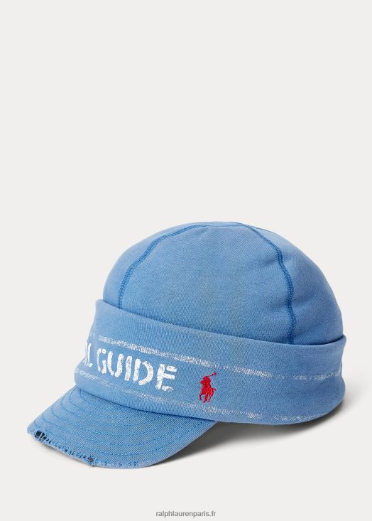 casquette en maille à logo effet vieilli 46T60T2455 Hommes Ralph Lauren bleu pierre de maid
