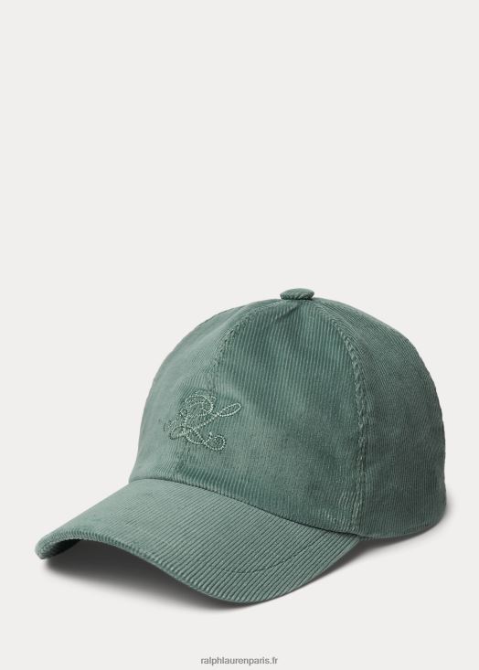 casquette en velours côtelé 46T60T8918 Hommes Ralph Lauren embruns/bleu isla