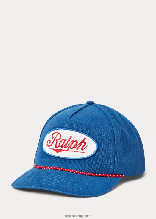 casquette polo sport patch en toile 46T60T2210 Hommes Ralph Lauren