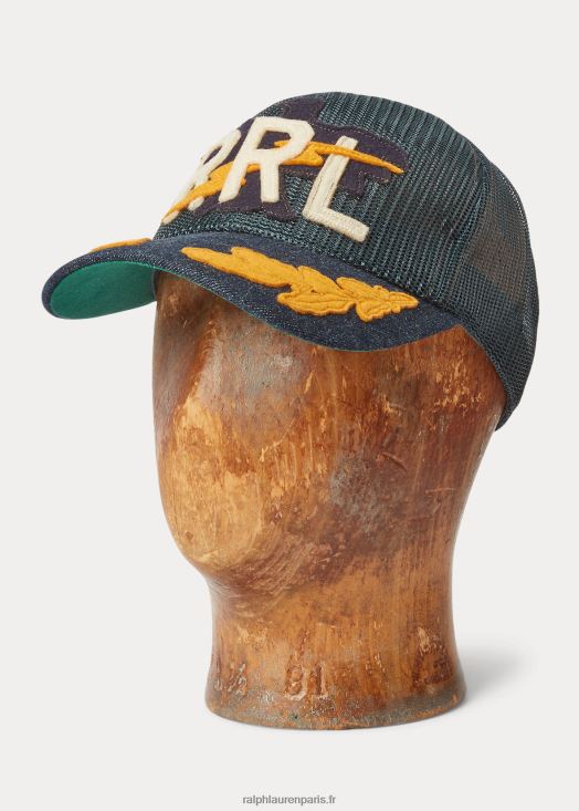 casquette trucker en maille à logo 46T60T8848 Hommes Ralph Lauren marine/indigo