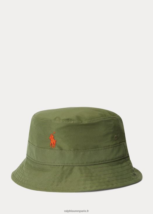 le bob compressible the earth polo 46T60T2483 Hommes Ralph Lauren sauge noire