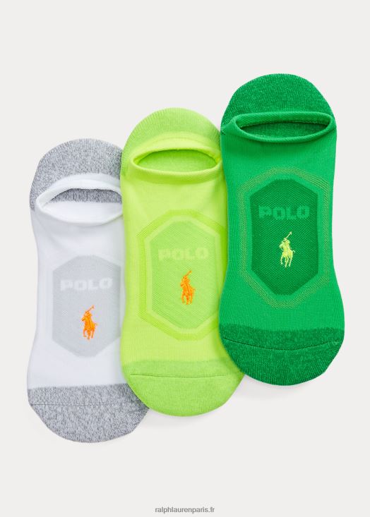 lot de 3 paires de chaussettes Adventure Tech 46T60T2316 Hommes Ralph Lauren néon