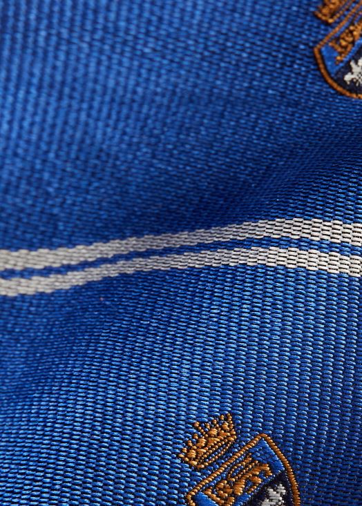 cravate club rayée en soie repp 46T60T2234 Hommes Ralph Lauren bleu