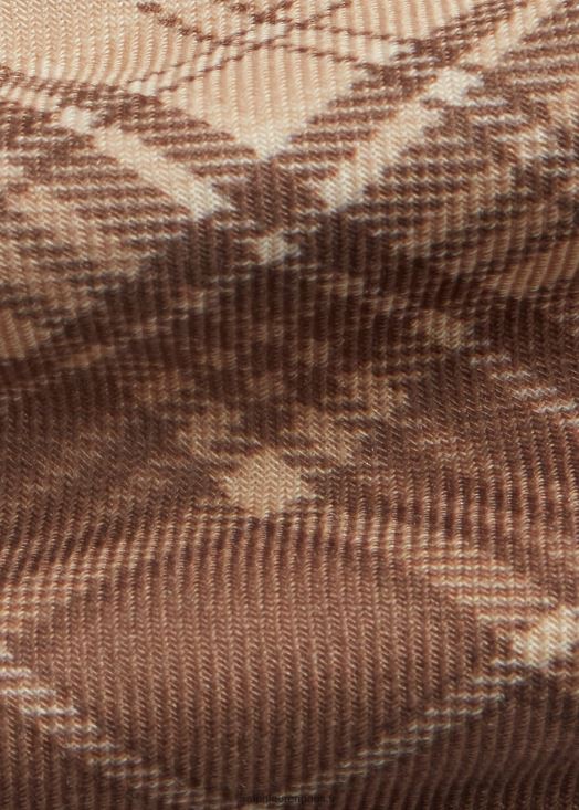 cravate en cachemire et soie à imprimé tartan 46T60T8929 Hommes Ralph Lauren bronzage multiple