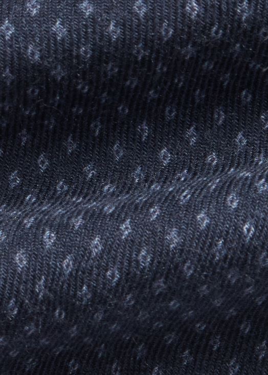 cravate en cachemire et soie à losanges 46T60T8958 Hommes Ralph Lauren bleu marine/poussière