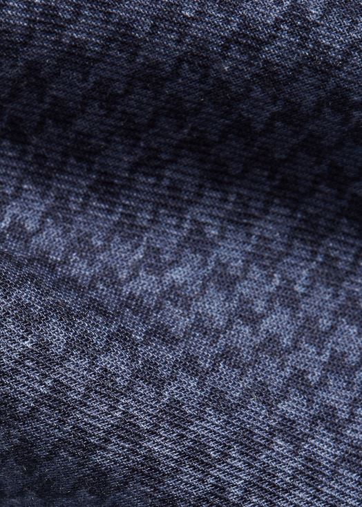 cravate en cachemire et soie à motif pied-de-poule 46T60T8959 Hommes Ralph Lauren bleu marine/poussière