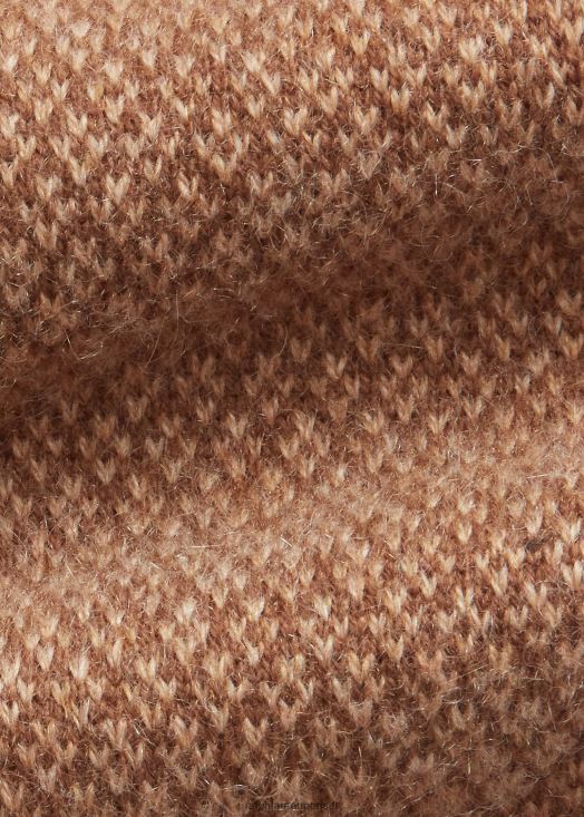 cravate en cachemire à losanges œil-de-perdrix 46T60T8933 Hommes Ralph Lauren moka/chameau