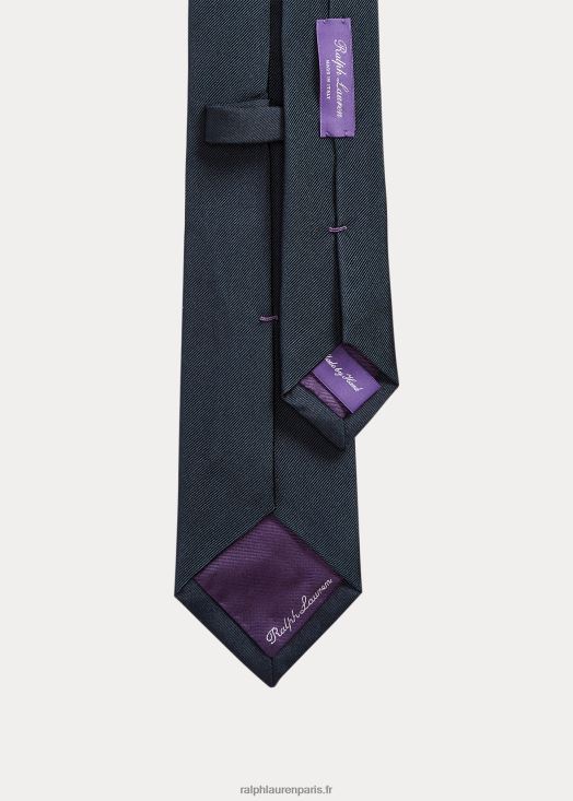 cravate en faille de soie 46T60T2694 Hommes Ralph Lauren marine