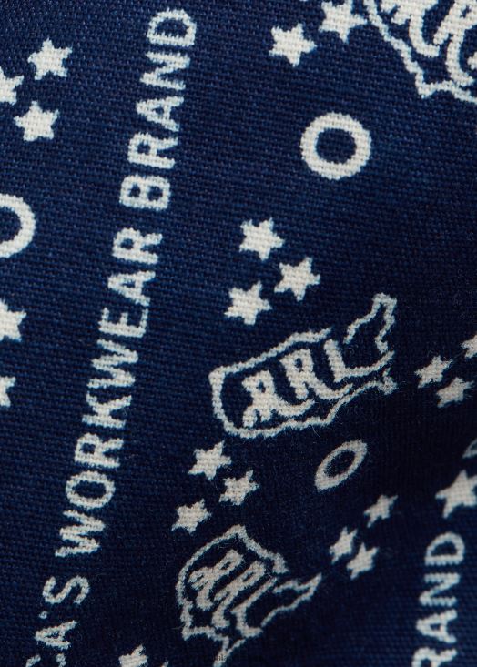 cravate en lin à logo imprimé 46T60T8835 Hommes Ralph Lauren indigo foncé