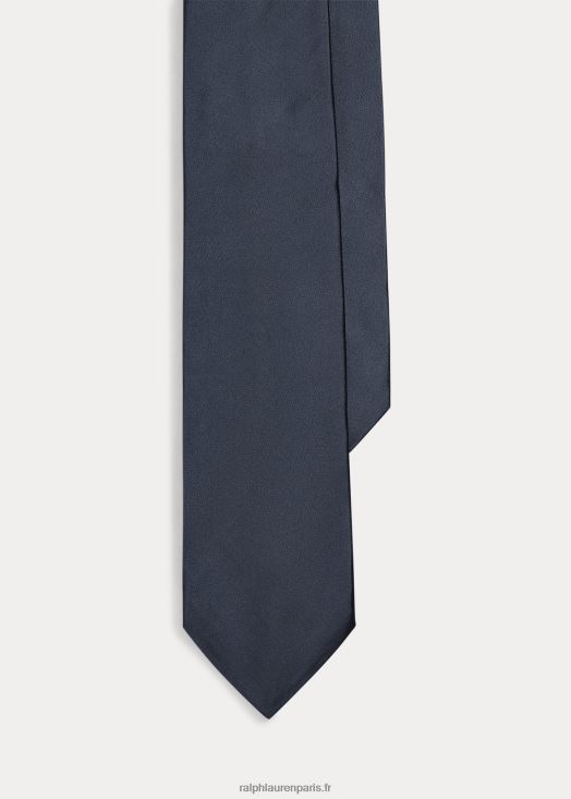 cravate en peau de soie 46T60T2670 Hommes Ralph Lauren bleu marine foncé