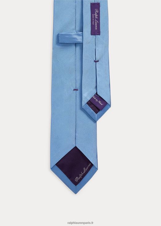 cravate en peau de soie 46T60T2671 Hommes Ralph Lauren bleu