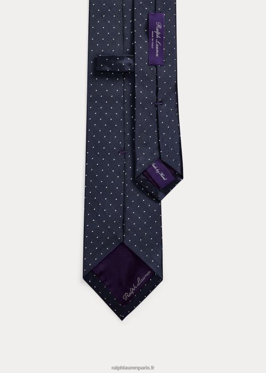 cravate en peau de soie à pois 46T60T2693 Hommes Ralph Lauren