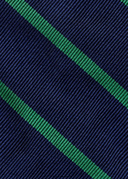 cravate en reps de soie à rayures 46T60T2249 Hommes Ralph Lauren marine/vert
