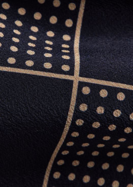 cravate en soie à carreaux fait main 46T60T8833 Hommes Ralph Lauren marine/blanc cassé