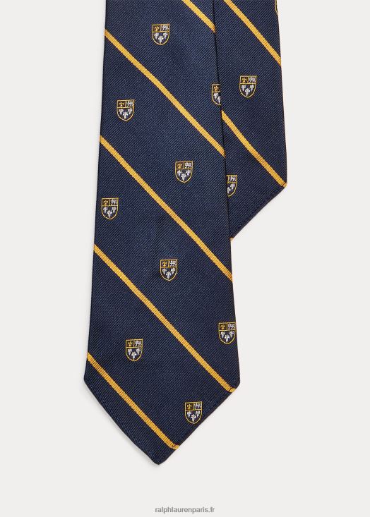 cravate en soie d'inspiration vintage 46T60T2772 Hommes Ralph Lauren