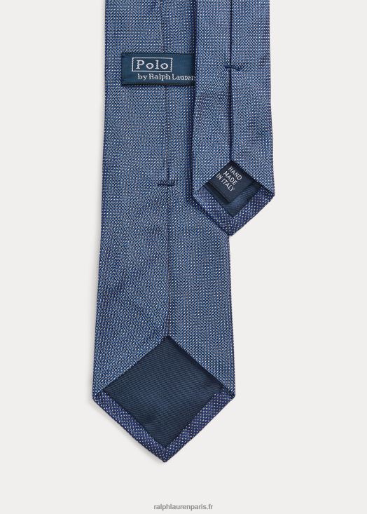 cravate en soie à pois 46T60T2262 Hommes Ralph Lauren royal/blanc
