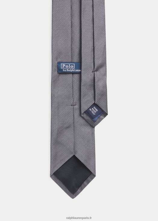 cravate en soie à pois 46T60T2268 Hommes Ralph Lauren marine/blanc