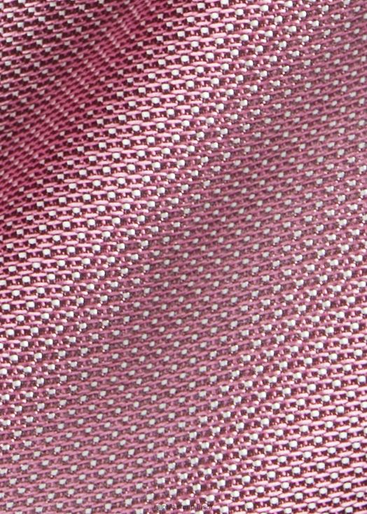 cravate en soie à pois 46T60T2278 Hommes Ralph Lauren rose/blanc