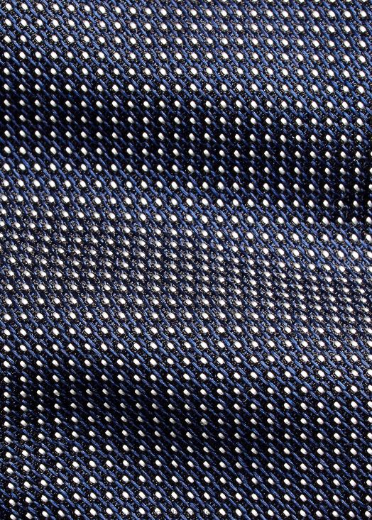 cravate étroite en soie à pois 46T60T2649 Hommes Ralph Lauren marine/blanc