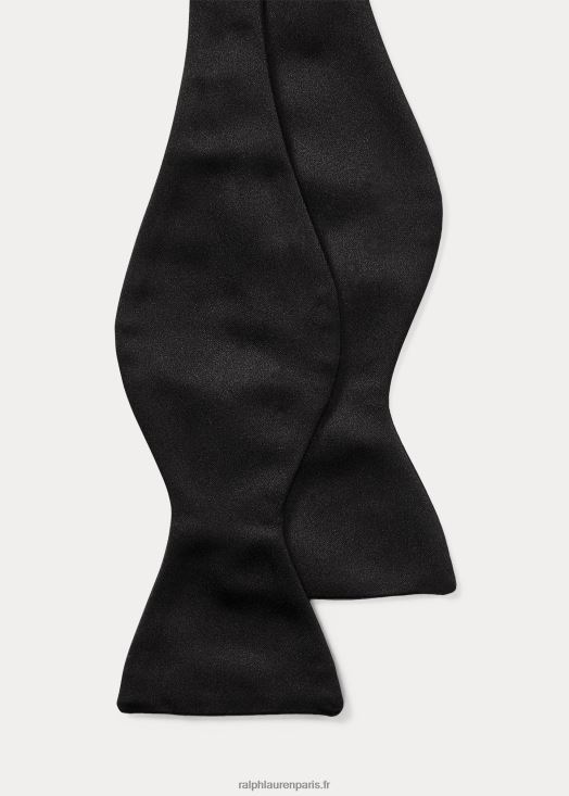 noeud papillon en satin de soie 46T60T2683 Hommes Ralph Lauren noir