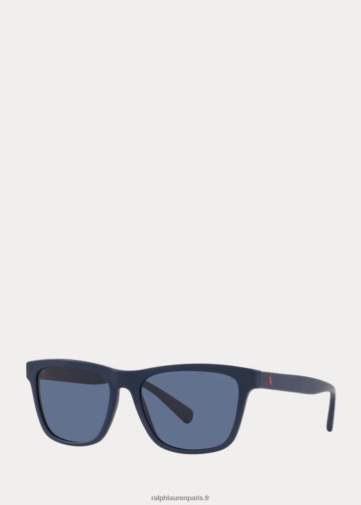 lunettes de soleil de magasin de couleur 46T60T2625 Hommes Ralph Lauren bleu marine mat