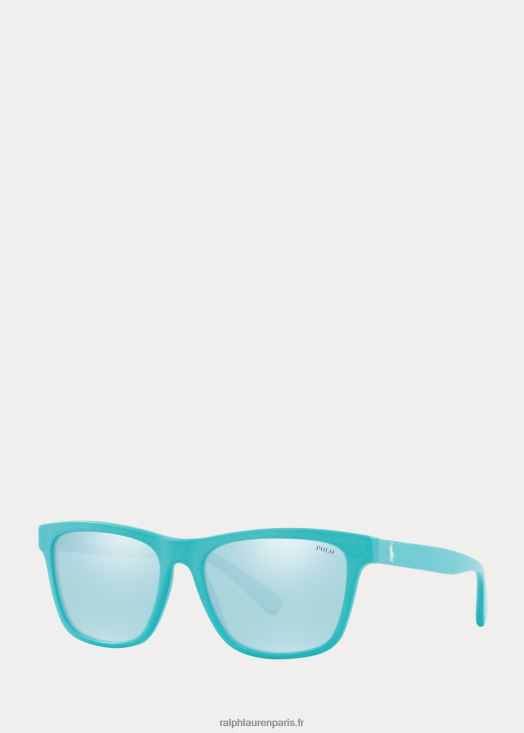 lunettes de soleil de magasin de couleur 46T60T2626 Hommes Ralph Lauren bleu crique mat