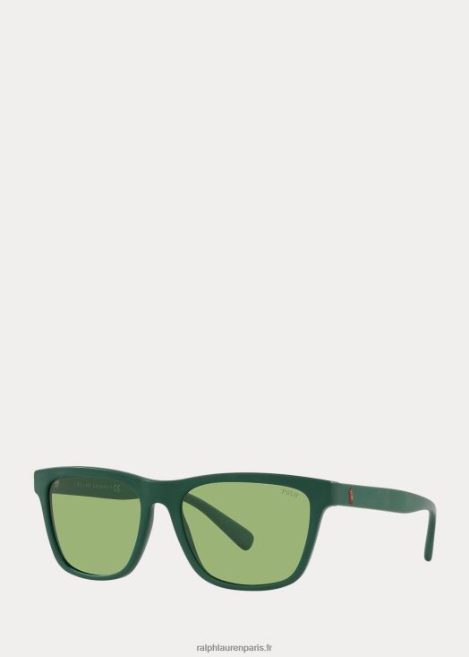 lunettes de soleil de magasin de couleur 46T60T2627 Hommes Ralph Lauren vert forêt mat