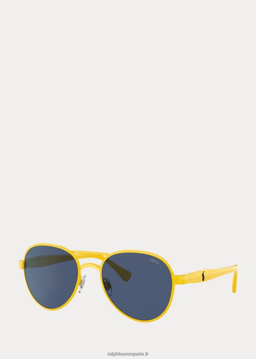 lunettes de soleil pilote color shop 46T60T2631 Hommes Ralph Lauren jaune brillant - Cliquez sur l'image pour la fermer
