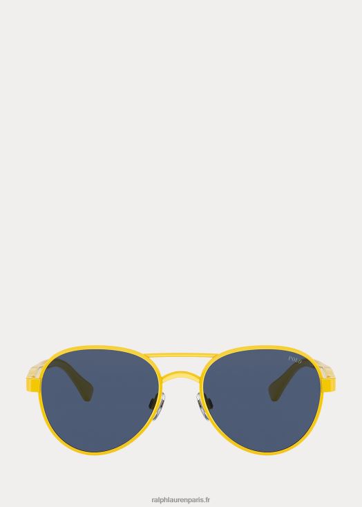 lunettes de soleil pilote color shop 46T60T2631 Hommes Ralph Lauren jaune brillant
