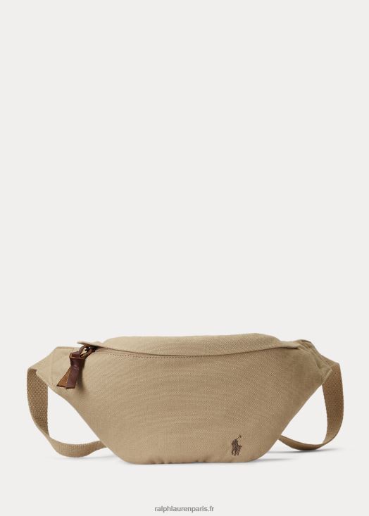 sac banane en toile 46T60T2475 Hommes Ralph Lauren kaki vintage