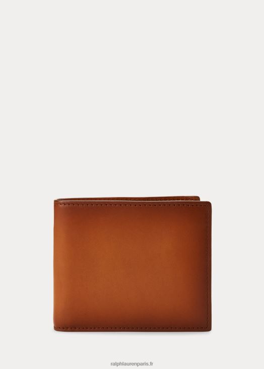 portefeuille vachetta bruni à la main 46T60T9037 Hommes Ralph Lauren