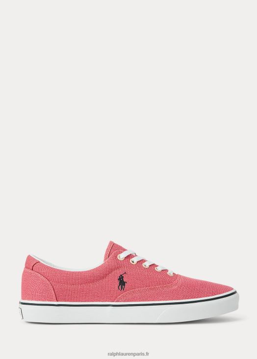 baskets en toile à couleurs changeantes keaton 46T60T2027 Hommes Ralph Lauren baie/vert fluo