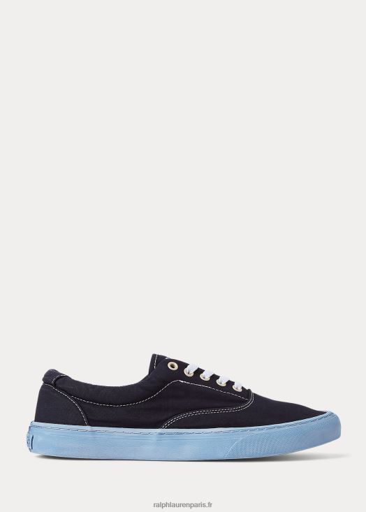 baskets en toile keaton 46T60T2032 Hommes Ralph Lauren marine de newport