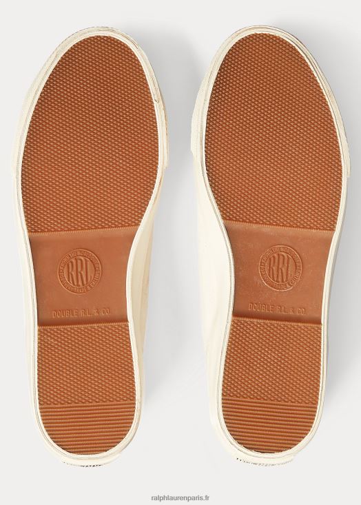 baskets en toile mayport 46T60T2125 Hommes Ralph Lauren toile naturelle