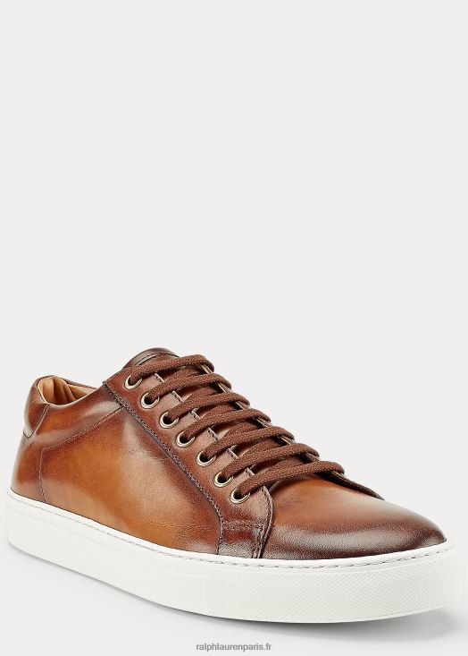 sneaker severn en cuir de veau bruni 46T60T2144 Hommes Ralph Lauren