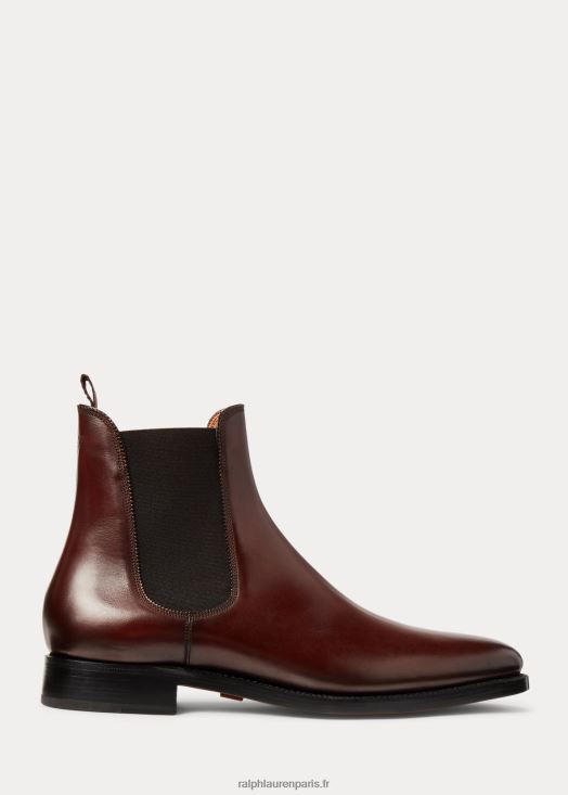 bottines chelsea penfield en cuir de veau 46T60T2185 Hommes Ralph Lauren marron foncé