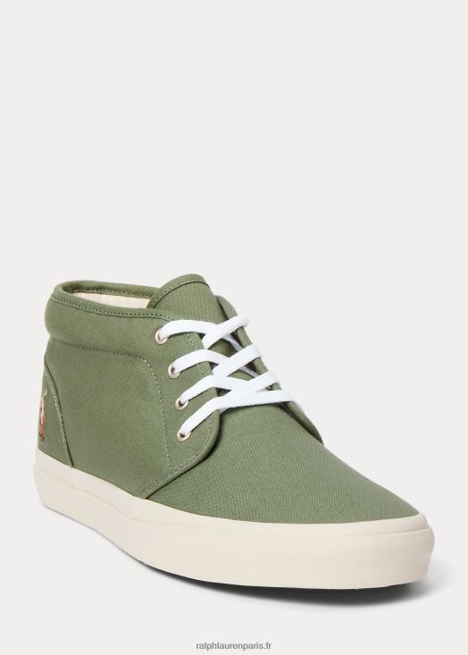 chukka en toile keaton 46T60T2040 Hommes Ralph Lauren vert cargo