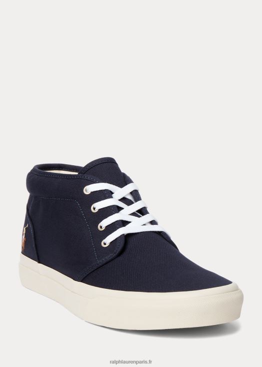 chukka en toile keaton 46T60T2042 Hommes Ralph Lauren chasseur marine
