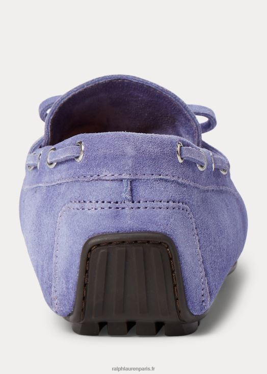 driver en veau velours harold gland 46T60T2163 Hommes Ralph Lauren brume violette