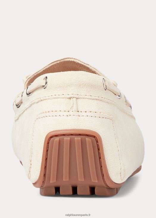 driver en veau velours harold gland 46T60T2164 Hommes Ralph Lauren crème classique