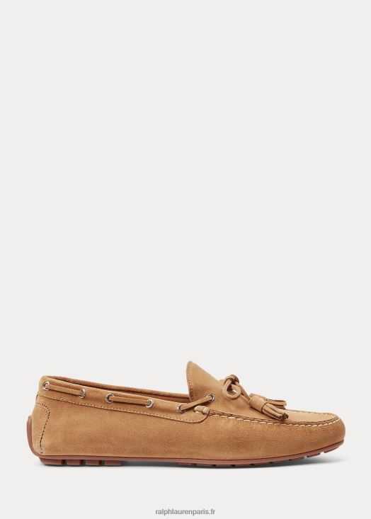 driver en veau velours harold gland 46T60T2165 Hommes Ralph Lauren faon