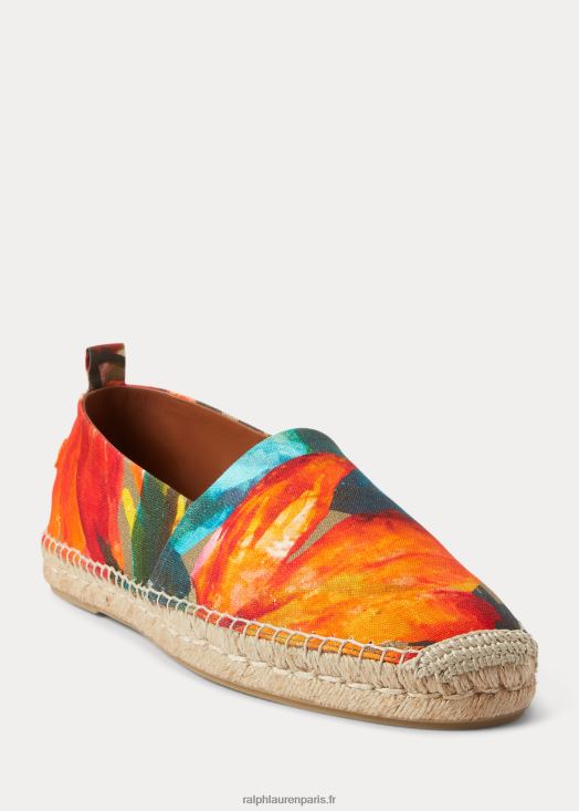 espadrilles en lin à fleurs bowsworth 46T60T2174 Hommes Ralph Lauren tropical de leyton