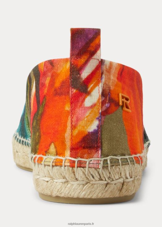 espadrilles en lin à fleurs bowsworth 46T60T2174 Hommes Ralph Lauren tropical de leyton