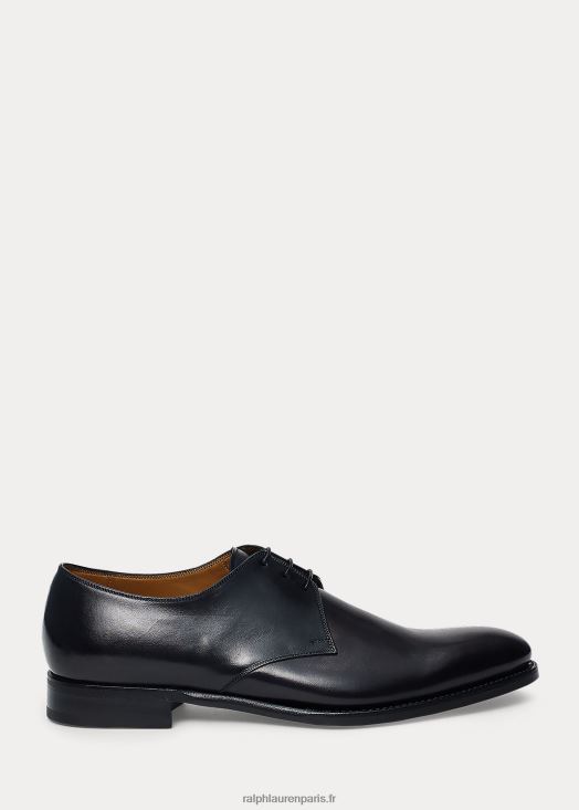 oxford dalvin en cuir de veau 46T60T8738 Hommes Ralph Lauren noir