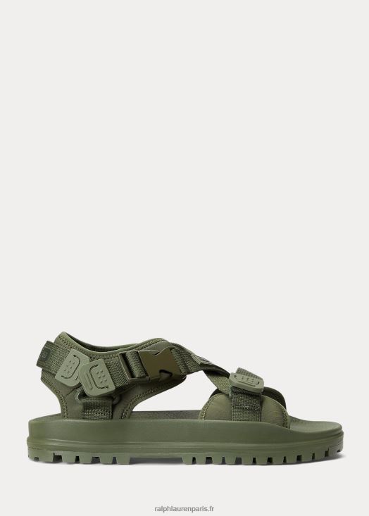 sandale néoprène aventure 46T60T2064 Hommes Ralph Lauren sauge noire