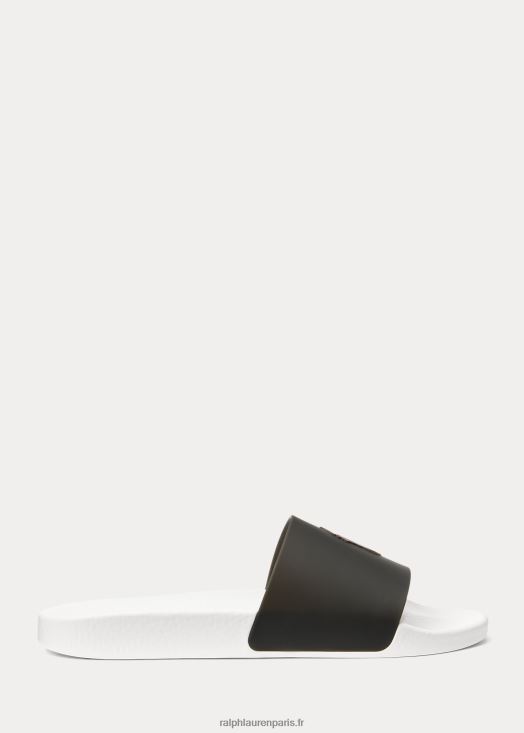toboggan poney signature à couleur changeante 46T60T2052 Hommes Ralph Lauren noir/jaune de sécurité
